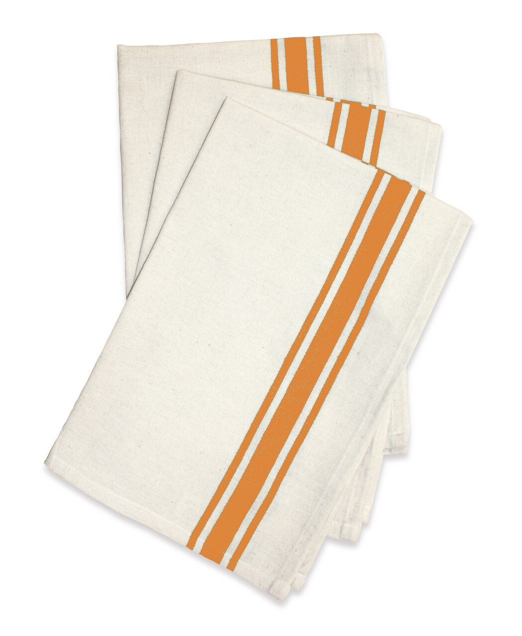 Aunt Martha's Stitch 'em Up Striped Tea Towels in Various Colors (package of 3 towels)